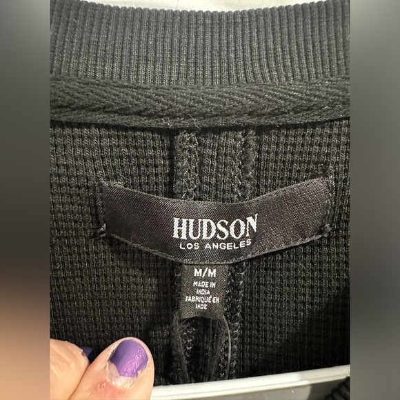 NWT HUDSON Women's Shoulder Pad Sleeveless T-Shirt - Picture 11 of 14